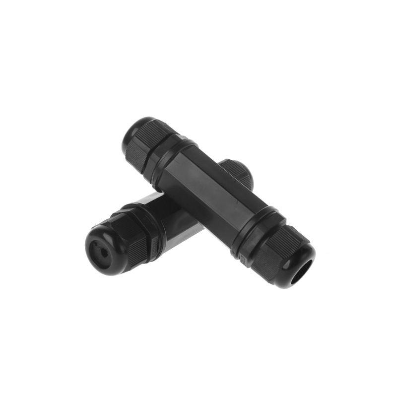 Conector RJ45 resistente al agua IP67, conector de Cable de red Ethernet de doble cabeza para exteriores, acoplador LAN, adaptador hembra Cat5 6 7 8P8C