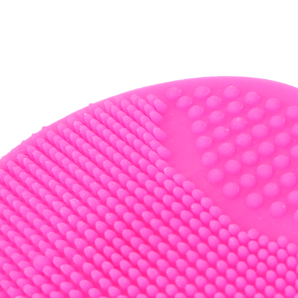2 piece/set Facial Exfoliating Brush Soft Silicone Skin SPA Scrub Cleanser Tool Face Cleaning Pad