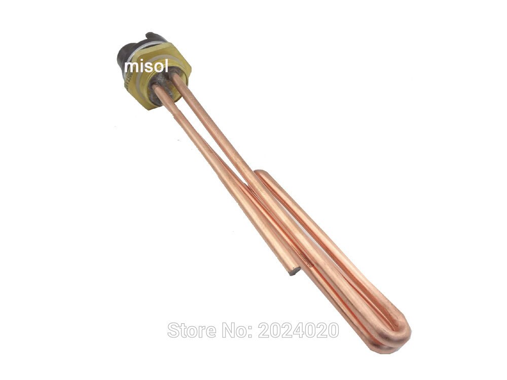 2000w 220v 1.25 " (bsp , dn32),  elektrisk element, elektrisk nedsenkningselement booster, med termostat