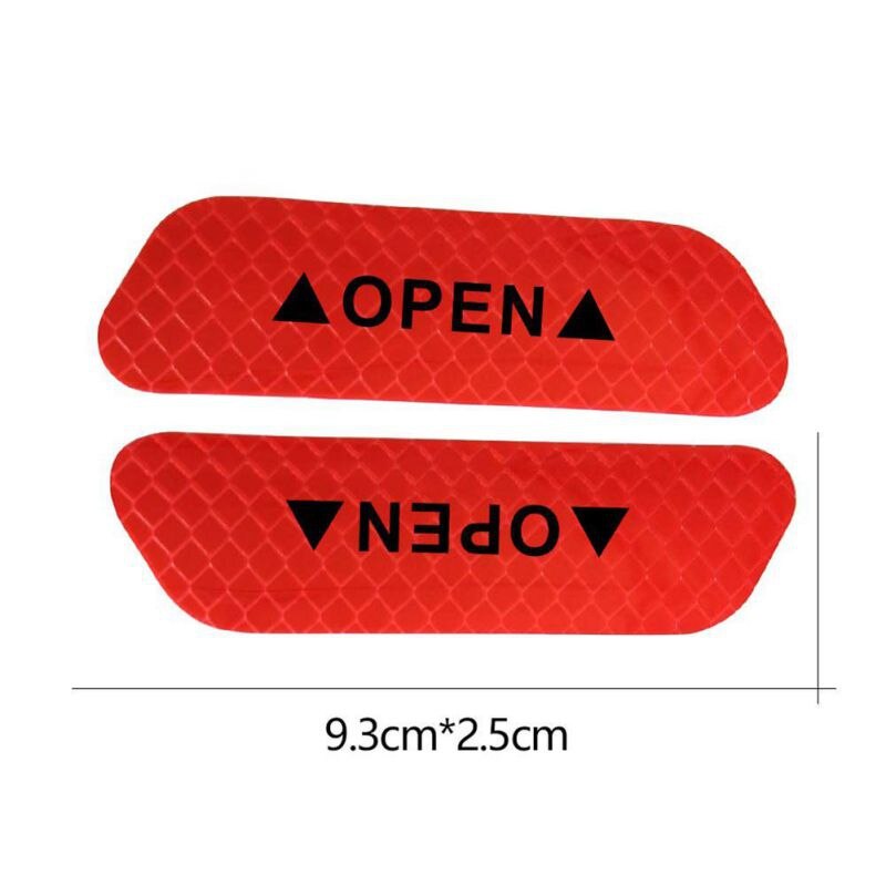 Bil åben reflekterende bånd advarselsmærke til chrysler voyager cruiser for dodge ram dakota jeep cherokee