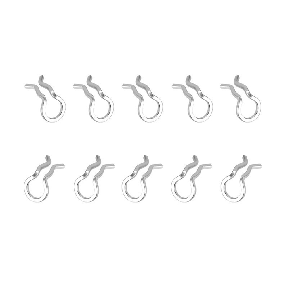 10 Stück Fahrrad hydraulische Scheibenbremsen Blöcke Schrauben Edelstahl Montagestift Einsätze Bremshalter Pin Sicherungsring Fahrradteile