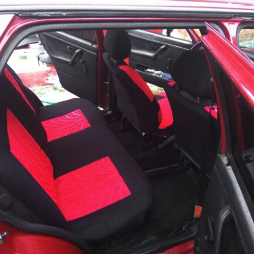 Stoelhoezen Front 2 Stks Hoge Rug Emmer Stoelhoezen Voor Toyota Voor Aygo Universele Autostoel Protector Autostoelhoes Beschermhoes(Grey