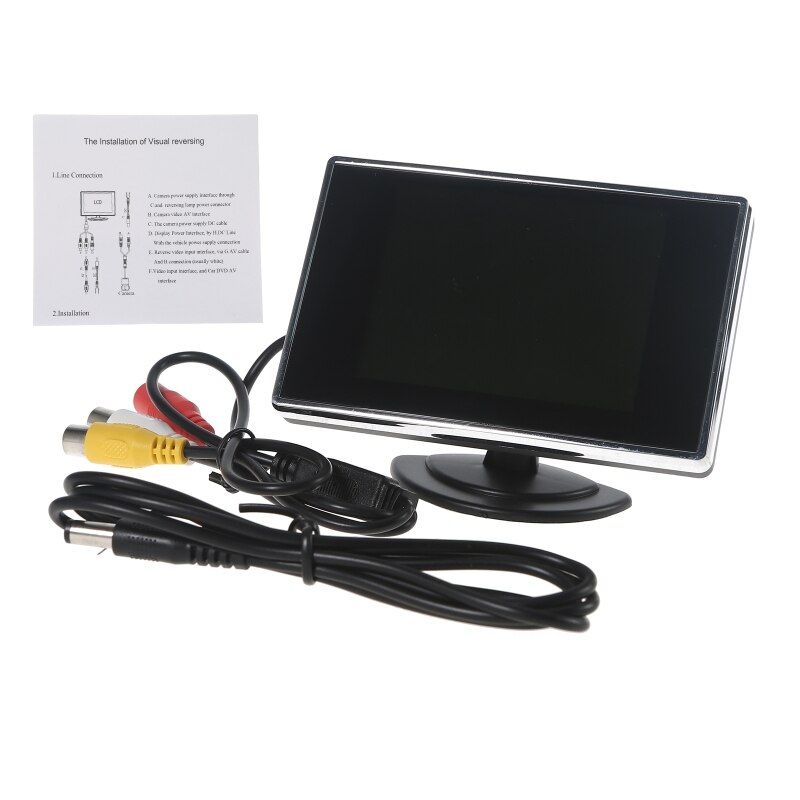 Mini 3.5 Inch Digitale Tft Lcd-scherm Kleur Monitor Dvr Achteruitrijcamera Voor Auto Auto Accessoires