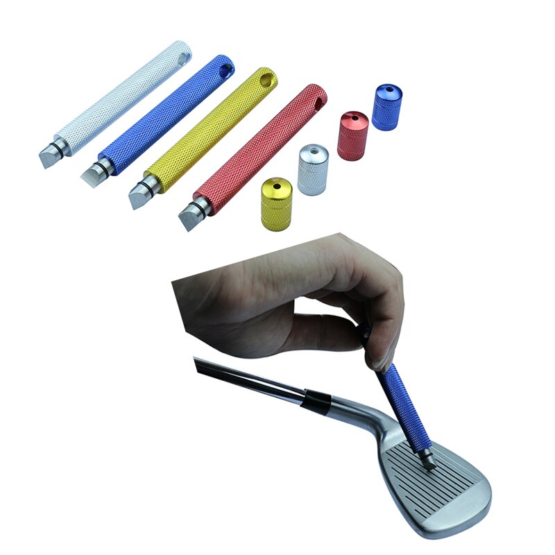 Golfclubs Iron Wedge U & V Groef Puntenslijper Cleaner Cleaning Tool 4 Kleuren Golf Club Head Grooving Tool