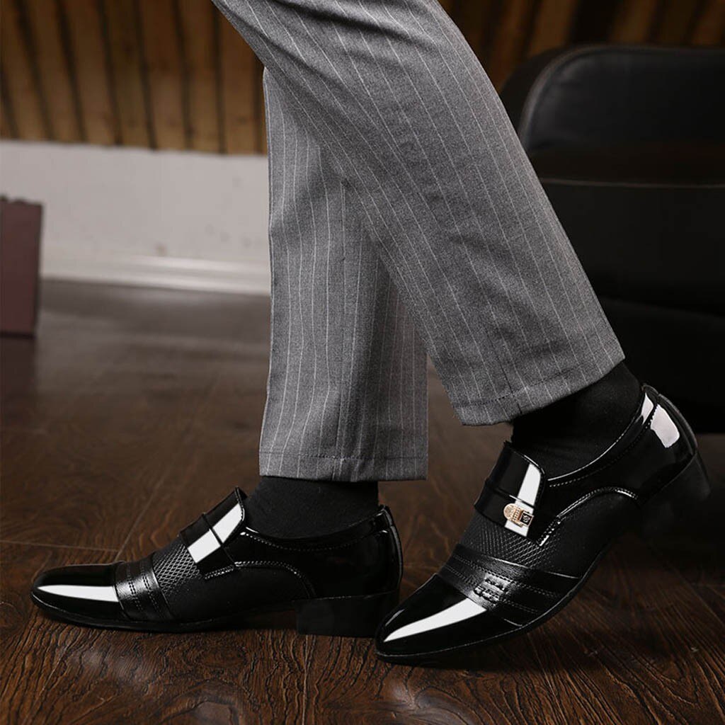 Chaussures habillées pour homme, luxe et tenue de soirée, pour mariage, de et de cérémonie, chaussures classiques, 567