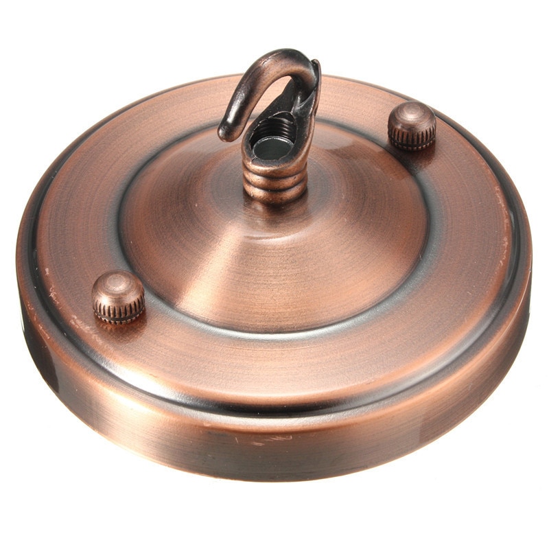 ceiling cover plate hook pendant lamp decoration metal accessories chandelier Parts Vintage Ceiling Holder For Light Fitting