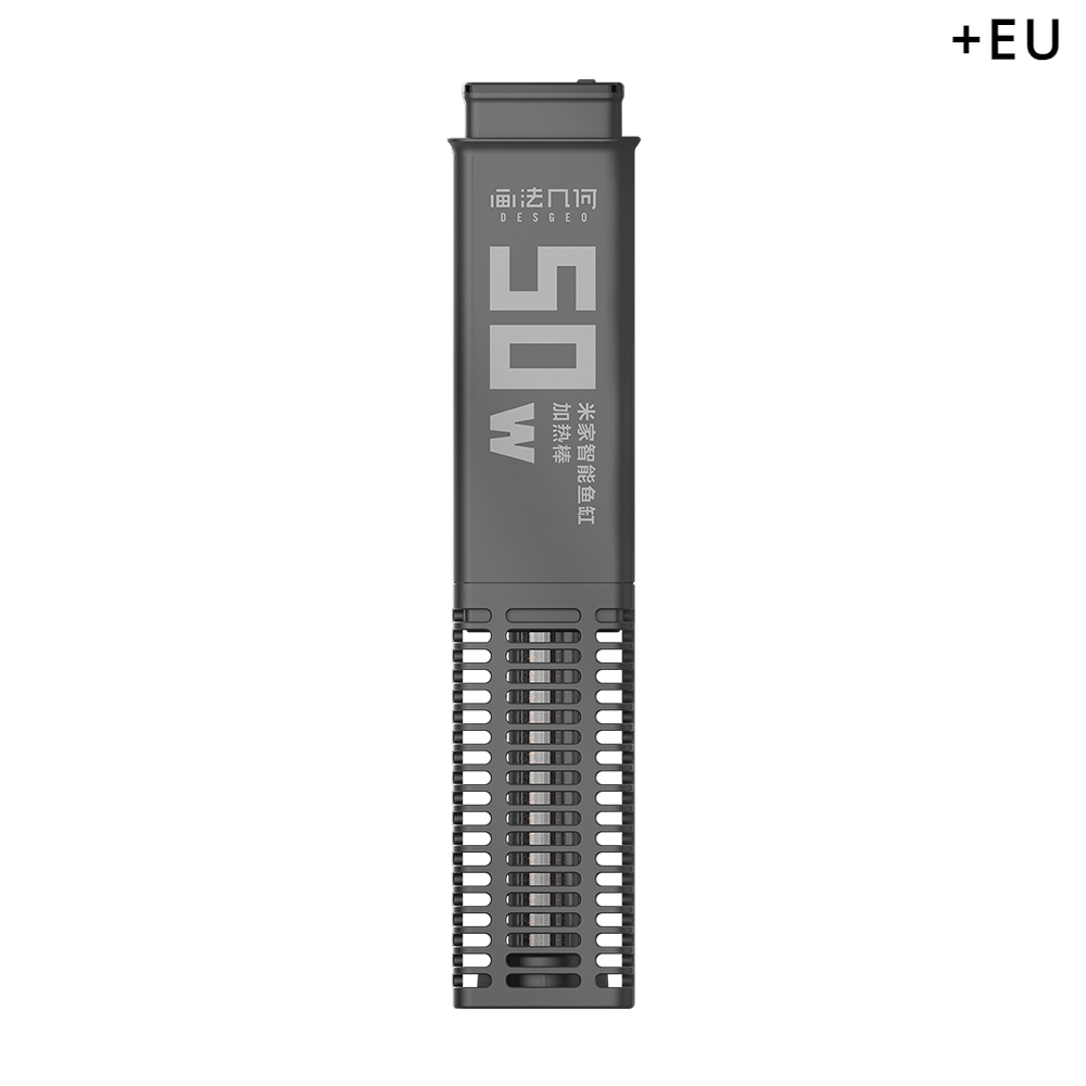 Xiaomi Mijia-Juego de cartuchos de filtro para pecera, filtración bioquímica física para acuario, varilla calefactora de 50W, temperatura constante inteligente: Negro