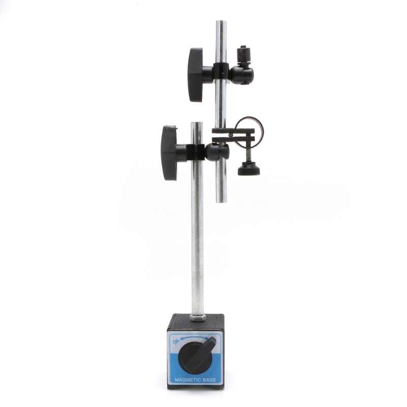 Magnetic Base Holder With Double Adjustable Pole For Dial Indicator Test Gauge W310
