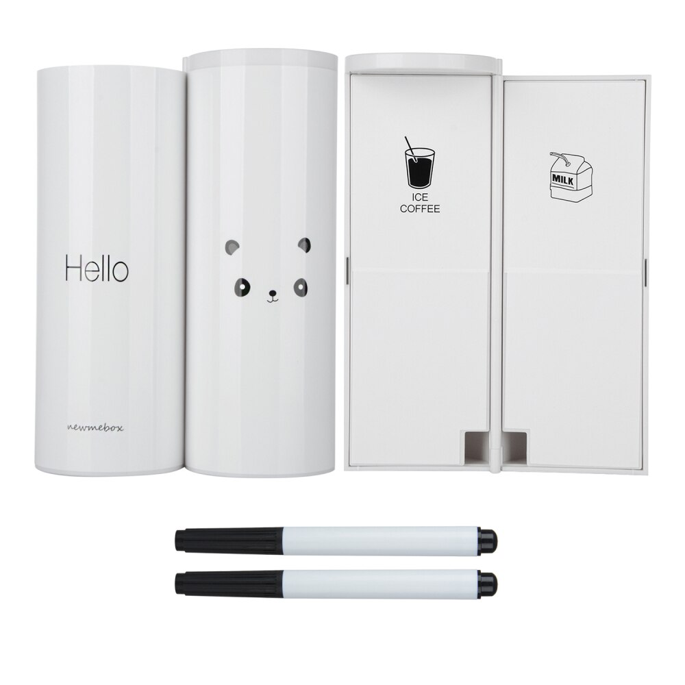 Zebra panda etui tas waterdicht dieren school etui schrijfwaren opbergtas kantoorbenodigdheden met liniaal mini boekje: A3