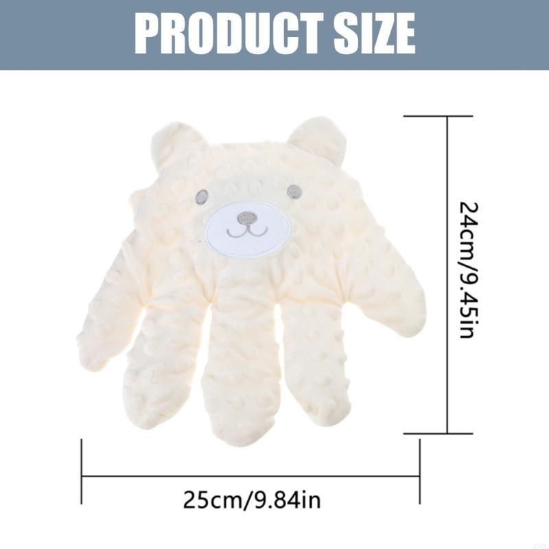 Soothing hand baby calming pillow for children, soft and breathable sleep aid for toddlers with gentle vibration