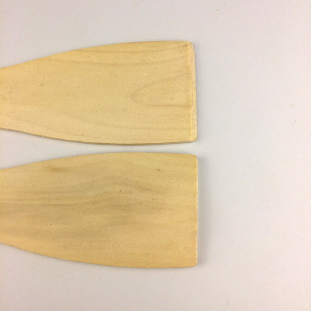 6Pcs Non-stick Houten Spatel Kleine Hout Turner Koken Schop Keukengerei