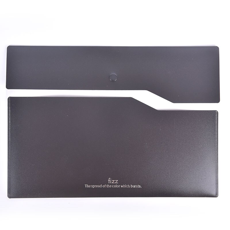 Fizz Filing Product A4 File Folder Office Desk Organizer 2-layer File Bag Office Supplies: white