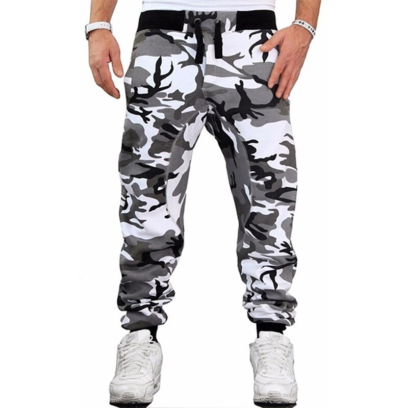 Camouflage Skate Pantalon Pour Homme Décontracté Pantalon Slim Mans Taille Moyenne Fitness Pantalons Pantalons Pour Hommes