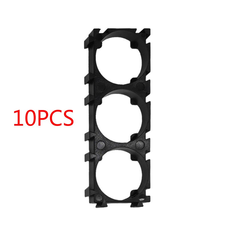 ADCKYOOL 10pcs 18650 Lithium Cell Cylindrical Battery Case Holder Batteries Pack Plastic Holder Bracket For Diy Battery Pack: 3