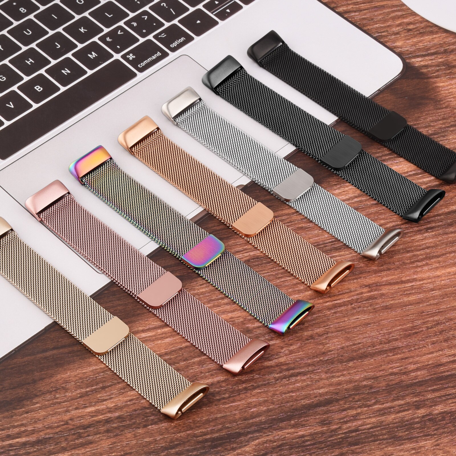 For Fitbit Charge 5 Strap Metal Magnetic Watch Band For Fitbit Charge 5 Band Wristband Watchband Strap Replacement Accessory