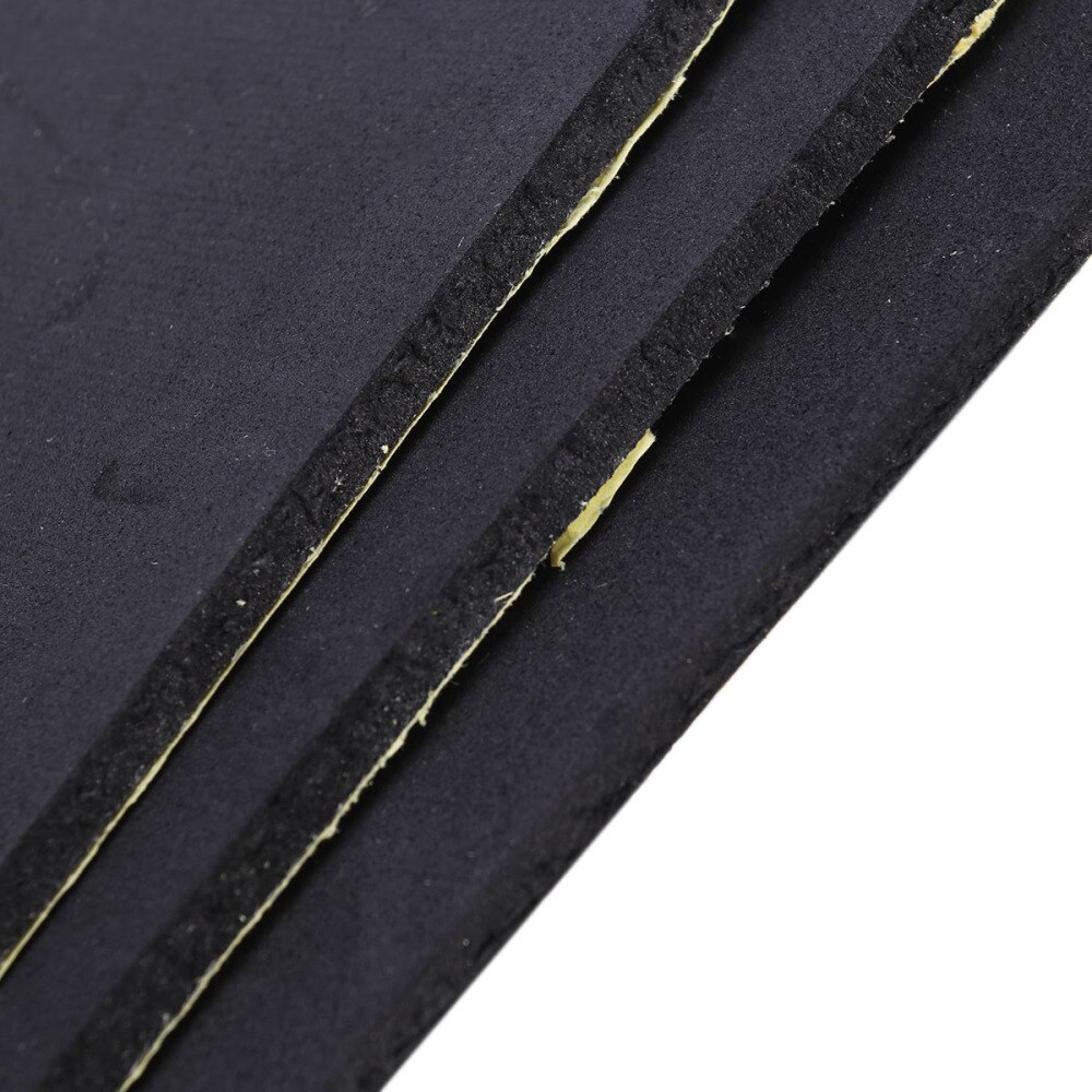 5Pcs Sponge Neoprene Rubber Foam Anti-Vibration Pads Vibration Isolation Mats 150x150x5mm (Black)