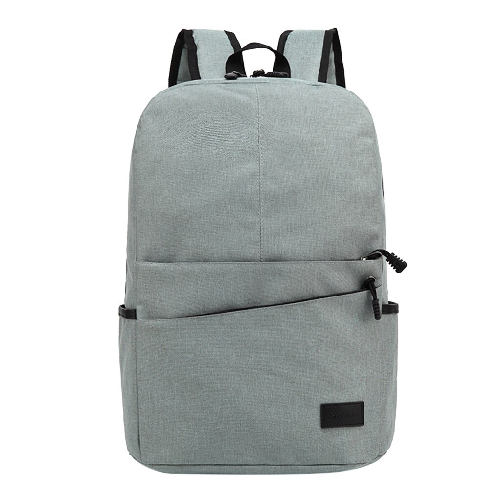 Men & Women Big capacity Travel Backpack USB Retro Canvas Student Bag Backpack Waterproof Business Bag