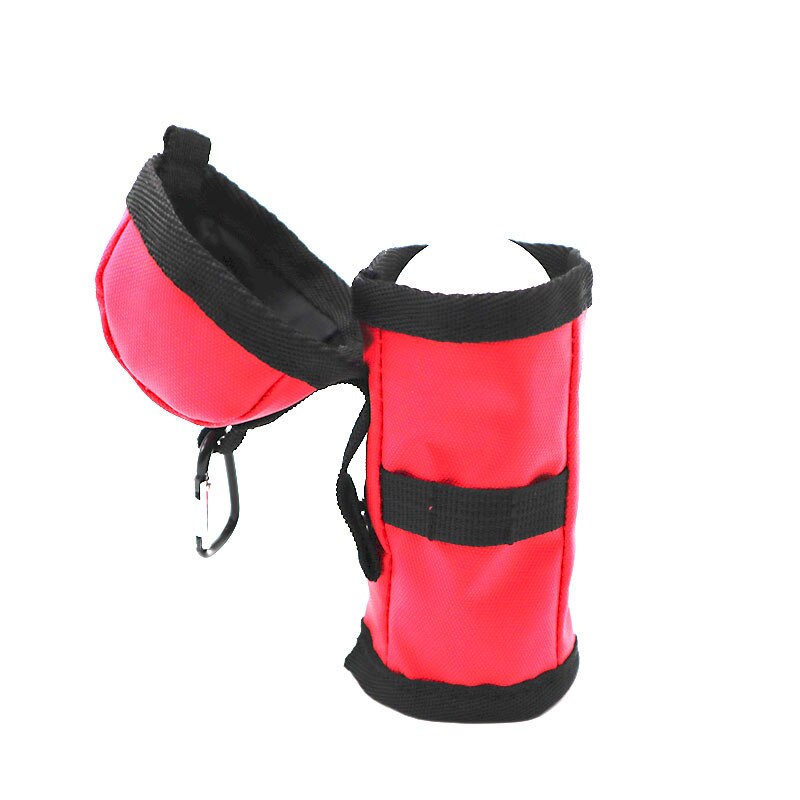 Portable Golf Balls Holder Storage 3 Balls & 6 Tees Polyester Golf Pouch Carrier Golf Pouch Bag Ball Holder