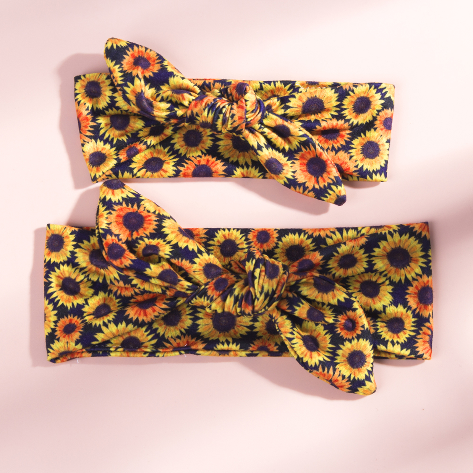 2 Stuks Haarband Vrouwelijke Verbreed Bloemenprint Hoofdband Headwrap Haaraccessoires Voor Volwassenen Kids: J