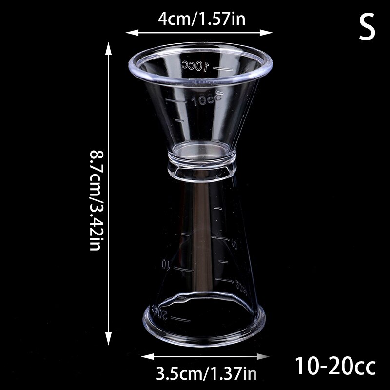 Cocktail Measure Cup For Home Bar Party Useful Bar Accessories Short Drink Measurement Measuring Cup Cocktail Shaker Jigger: S