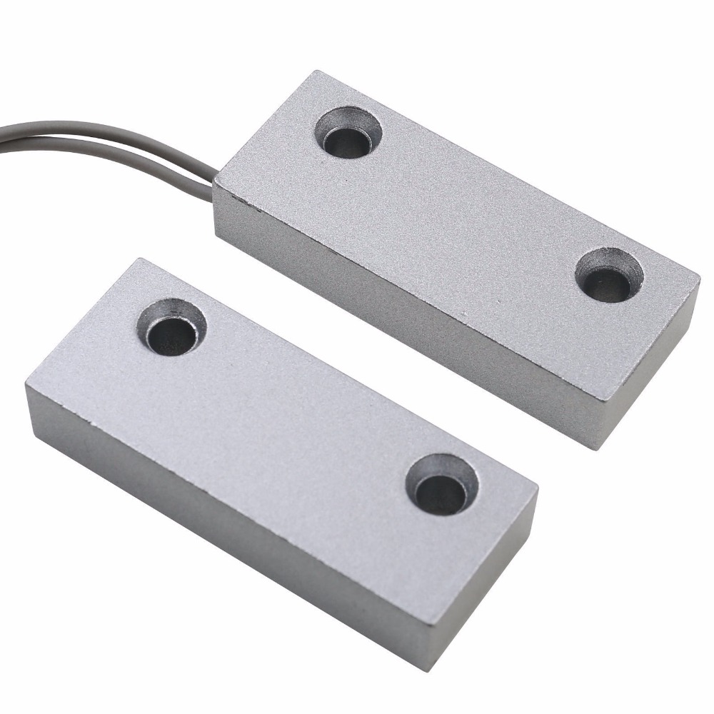 Wired Metal Roller Shutter Door Magnetic Contact Switch Alarm Door Magnetic Switch Home Alarm System NO NC available