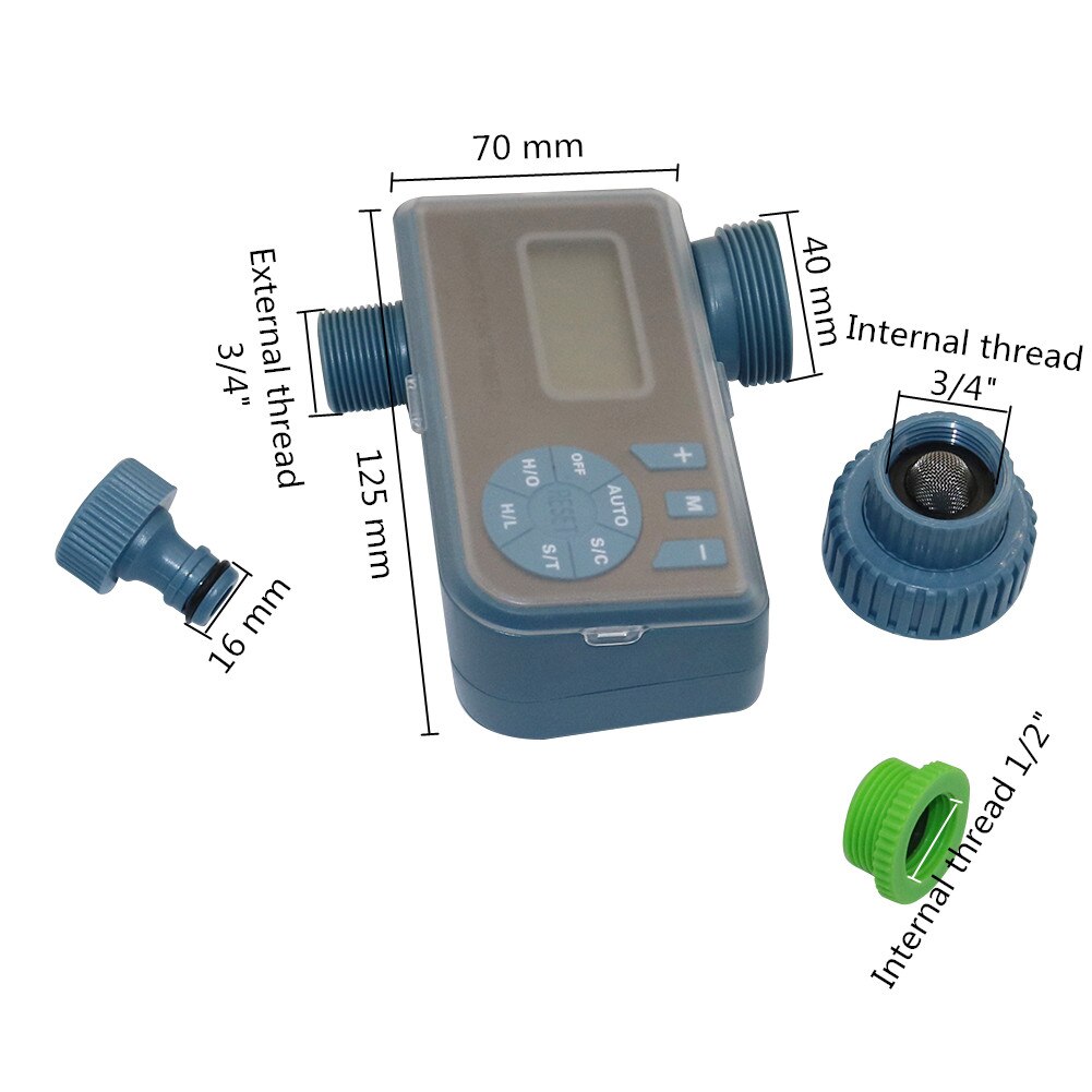 1Set Electronic Automatic LCD Display Water Timer ... – Grandado