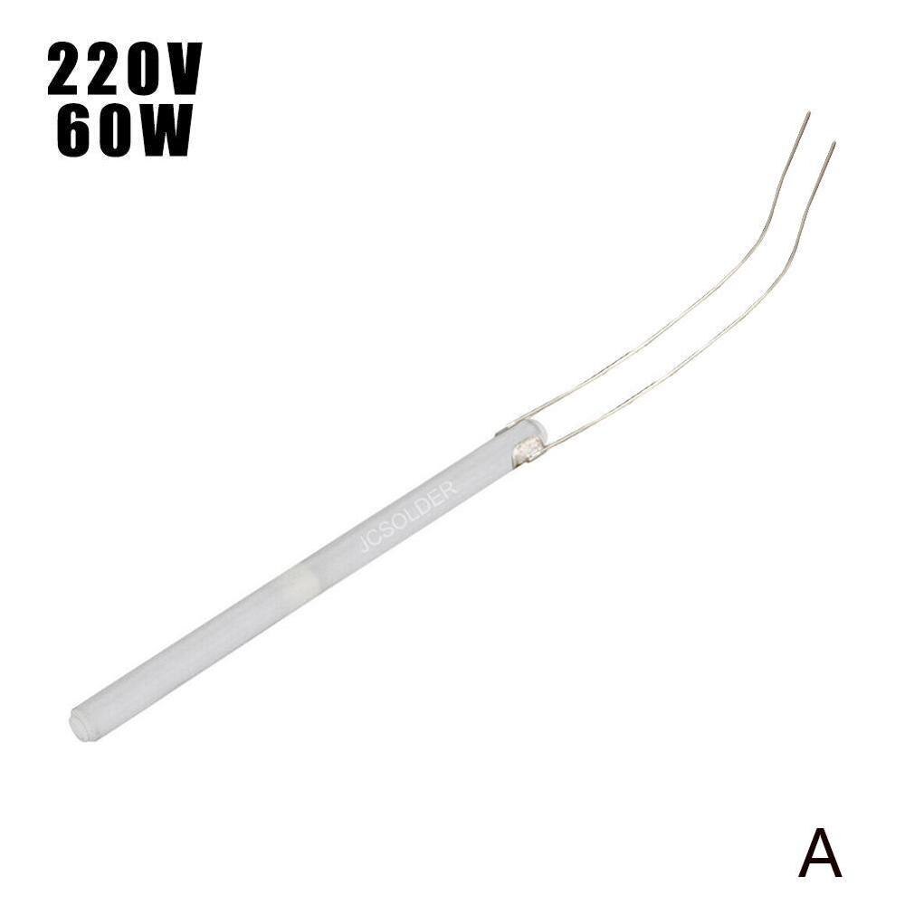 Adjustable Temperature Electric Soldering Iron Heater 60W heating solder element 220V 80W For 908 Ceramic Internal 110V 908 B4D2: A