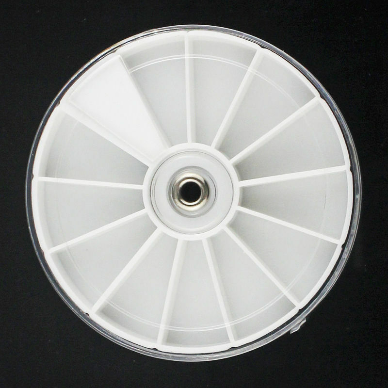 1 practical jewelry storage box, adjustable plastic compartment storage box, storage box for nails