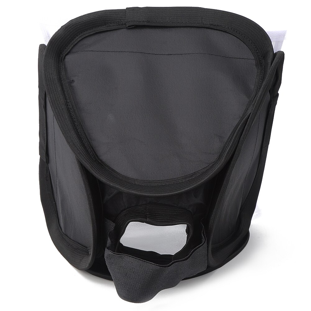23cm plast leie hvit bærbart sammenleggbart blitslys slr kamera softbox fotografering fylle lys deksel til slr kamera blits lys