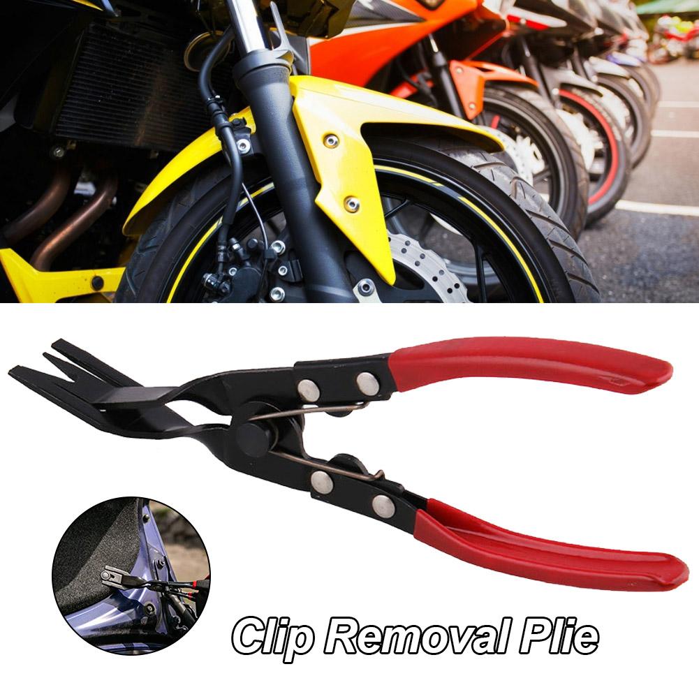 Car Trim Removal Puller Pry Tool Car Door Trim Panel Fastener Upholstery Retaining Clip Rivet Retainer Clip Plier Removes Tool