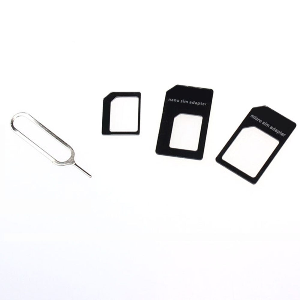 1 Set Fabriek Prijs Converteren Nano Sim-kaart Naar Micro Standaard Adapter Voor Iphone 5
