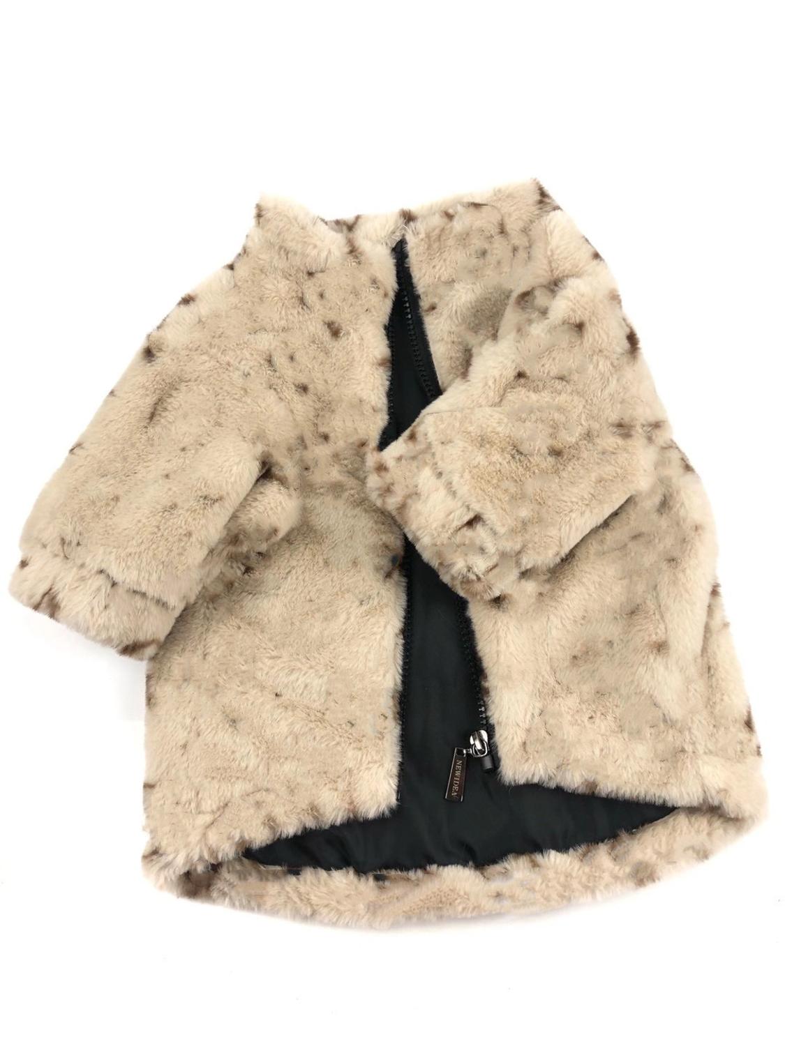 Winter Haustier Hund Kleidung Braun Beige Rosa Welpen Haustier Katze Mantel Jacken Für Hunde ist hingefallen Outfit Chihuahua Kleidung Overall b1133: Beige / XXL