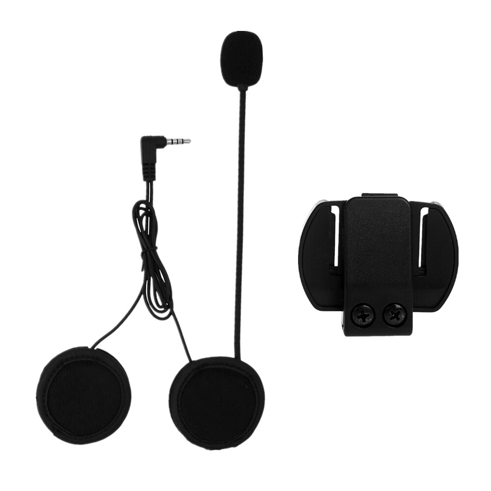 EJEAS 2 uds. Accesorios para auriculares V6 V6 Pro, auriculares con Clip para micrófono, casco de motocicleta, intercomunicador Bluetooth para Moto