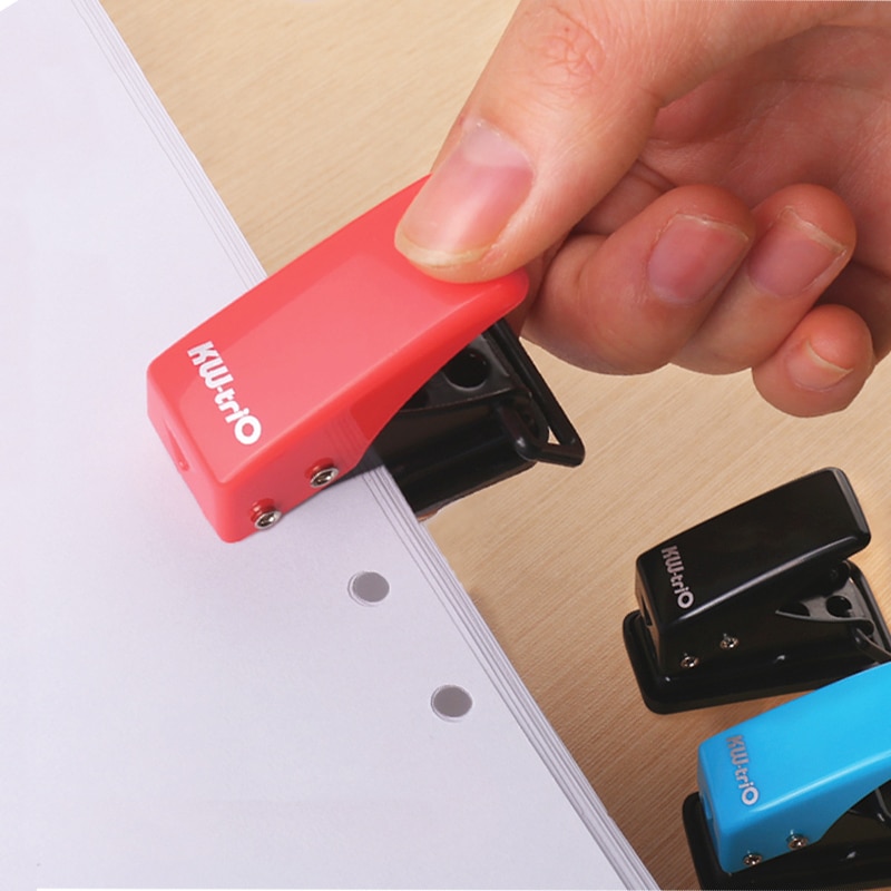 Mini Circle Hole Punch Binder Ring Paper Cutter DIY Loose-Leaf Scrapbooking Puncher Cutting Tools Office Binding Supplies