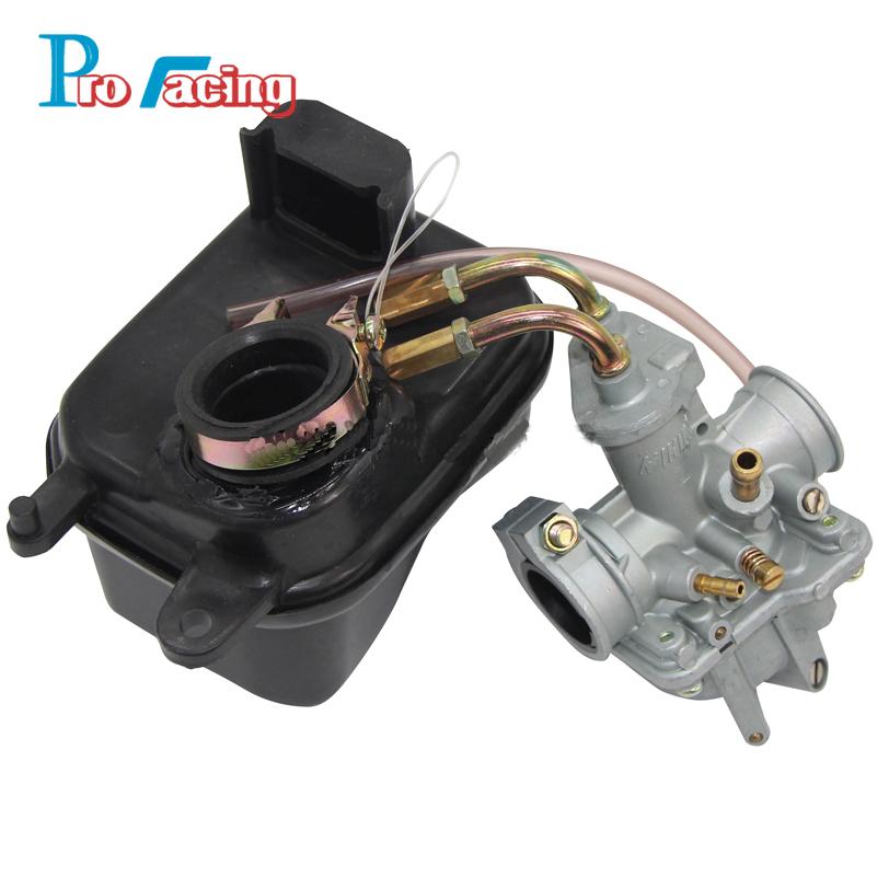 Kit de carburateur et boîte de filtre à Air complet pour Yamaha PW 50 PW50 1981 – ,