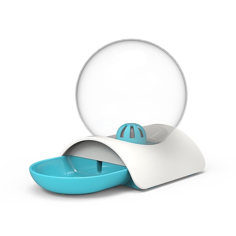 Bol d&#39;eau à bulles pour chat, distributeur automatique d&#39;eau, fontaine pour chats, grand bol à boisson, sans électricité 2,8 l: Onion Green