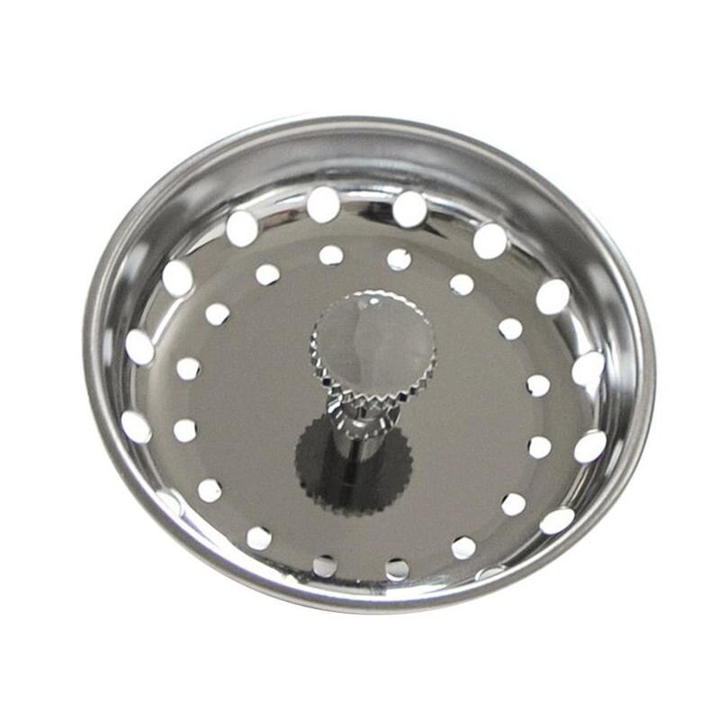 Kitchen Drainer Strainer Leach Basket Waste Stopper Laundry Bathroom Lavatory Stopper Standard Replacement Sink Rubber Sink D3D8