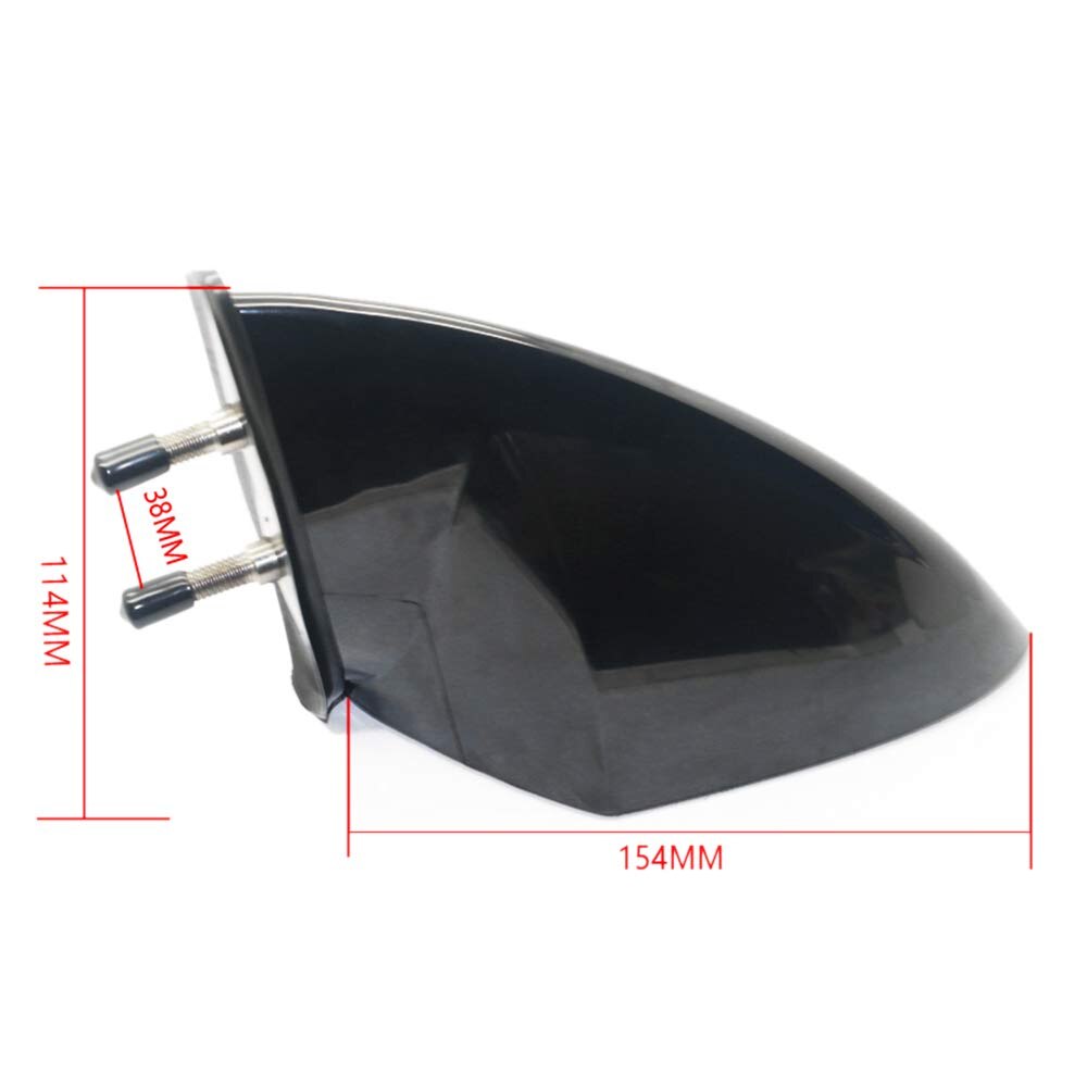 ABS Motorboat Rearview Mirror Jet Ski Mirror Motorcycle Accessories for Yamaha Pwc Waverunner Black
