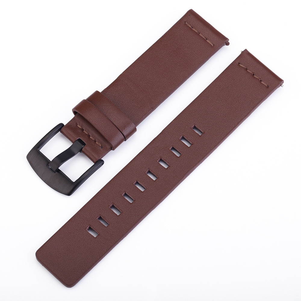 Lederen band voor OnePlus Watch 2/46 horlogeband voor OPPO Watch X/4 Pro vervangende armband voor Realme Watch 3 2 S Pro polsband