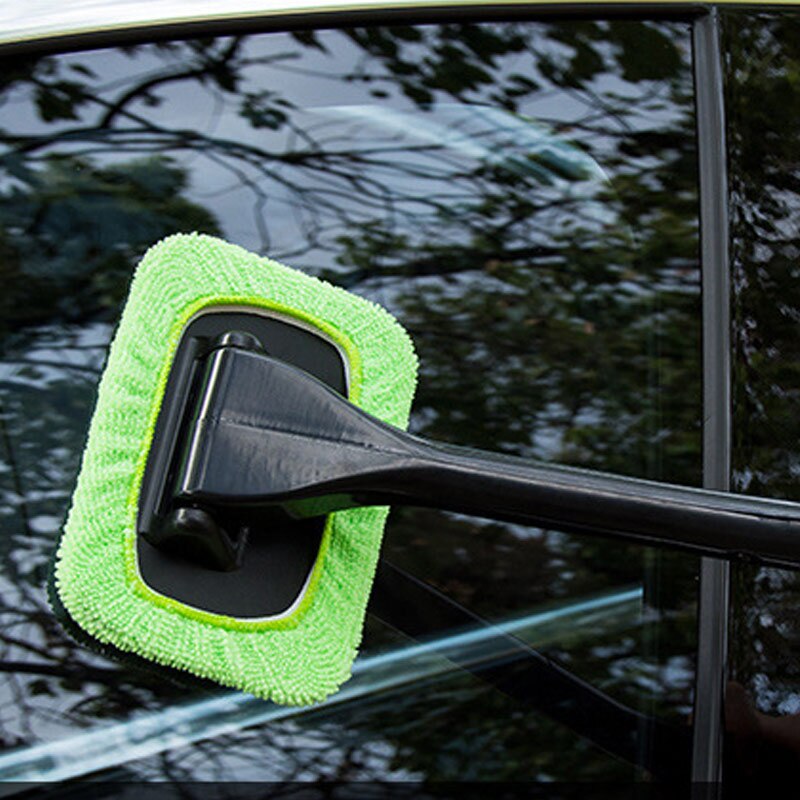 Car Dual-Use Dust Removal Defogging Glass Brush Front Glass Mop Car Window Cleaning Products