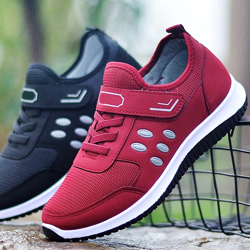 Dames gevulkaniseerde schoenen klittenband dames sportschoenen platte schoenen dames pure kleur casual wandelschoenen dames 36-44