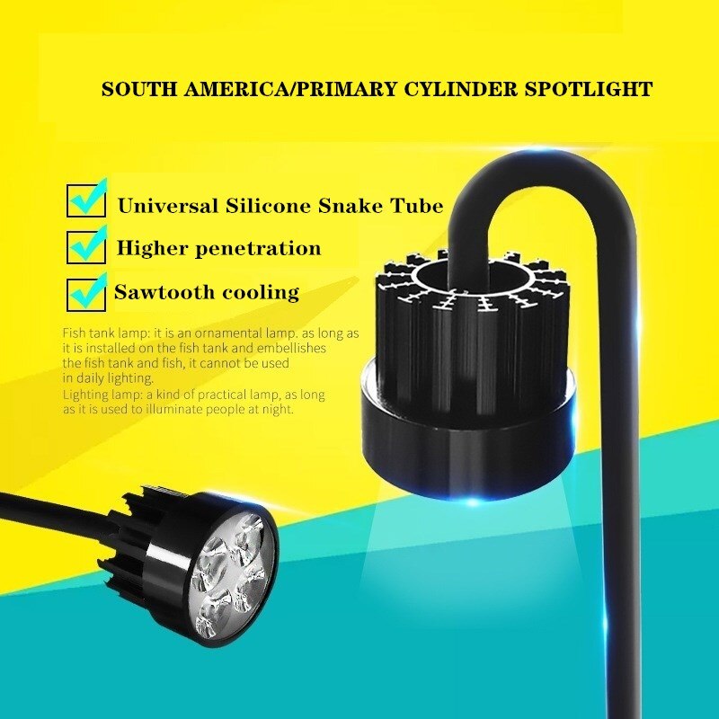Aquarium Led Licht Verstelbare Zoutwater Zoetwater Aquarium Licht Planten Groeien Lamp Aquarium Decoratie Spotlight