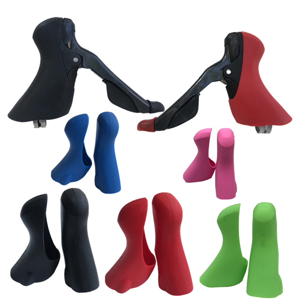 2Pcs Road Bike Shifting Handle Silicone Covers for Shimano ST-R2000/R3000/R3030 Bicycle Cycling Equipment Accessories