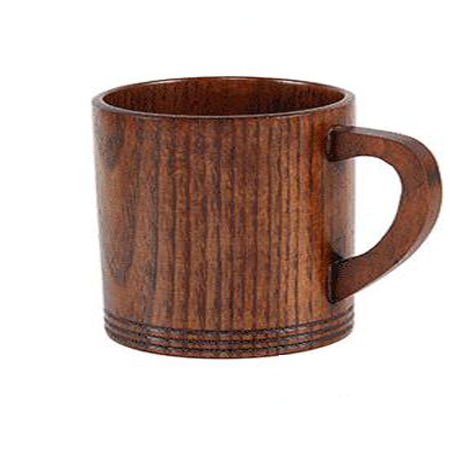 Vasos grandes de madera para el vientre hechos a mano, tazas de madera Natural para Cerveza, Té, café, leche, agua, Bar de cocina, vasos,