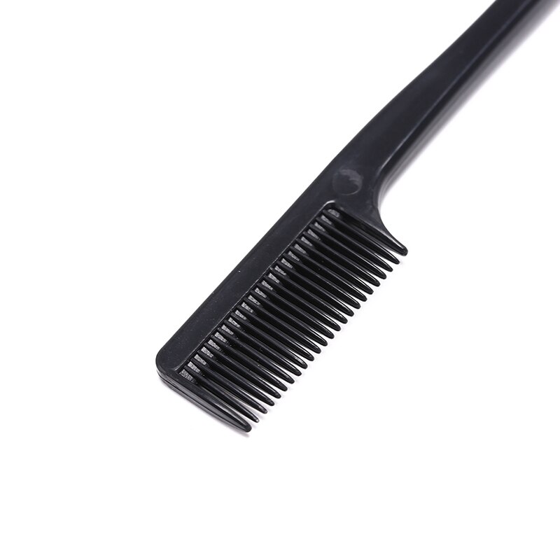 Eyebrow Grooming Tool Double Sided Eyebrow Brush Comb Edge Control Brush Comb Hair Gel Smooth Baby Care