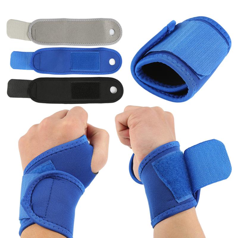 1 Pair Adjustable Wrist Support ProtectiveExercises Hand Band Strap Wraps Bandage Weight Lifting Outdoor Sports Training