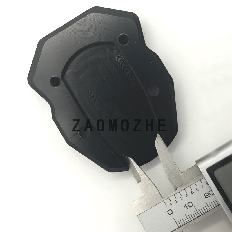 Pièces de moto béquille pied côté Support agrandir Extension Pad Support plaque pour Yamaha NMAX155 NMAX 155