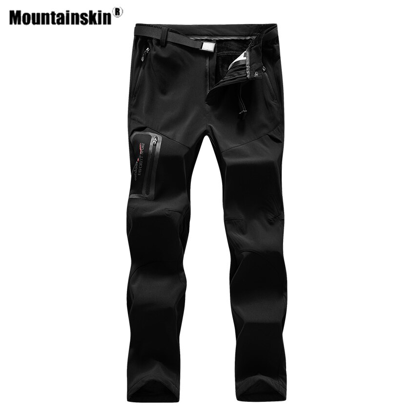 Mountainskin Winter Men&#39;s Pants Windproof Outdoor Sports Water Repellent Camping HikingTrekking Breathable Male Trousers VA883