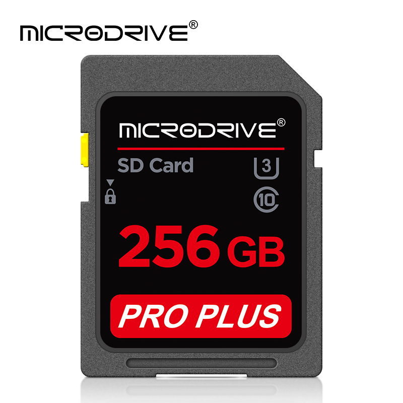 Standard SD Memory Card 32GB 64GB 128GB U3 4K Video Camera Flash Cards cartao de memoria 16GB Class 10 for Camera: 256GB