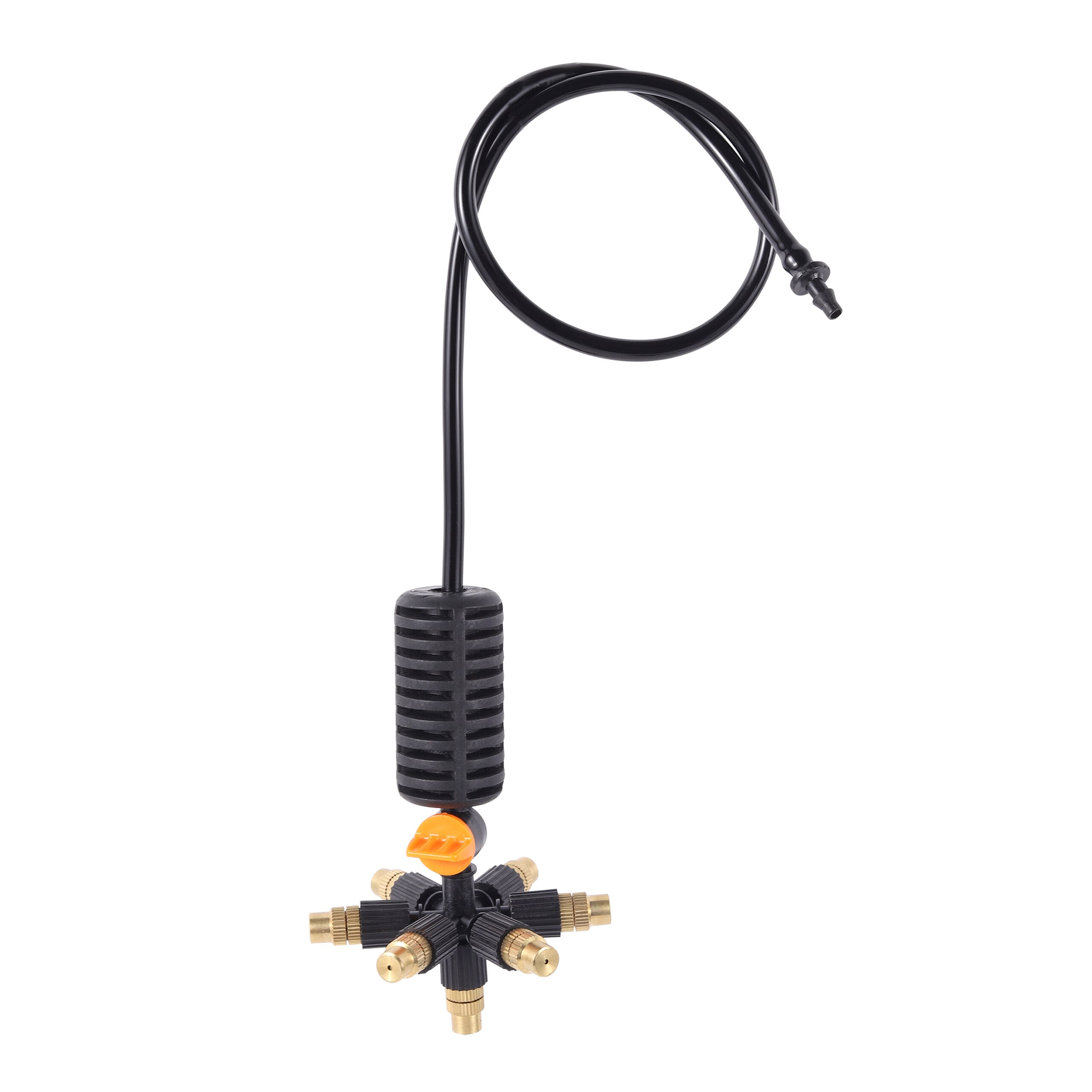 4 Type Multi-way Adjustable Brass Misting Nozzle Kit Garden Irrigation Spraying Cooling Humidification Watering Sprinkler Kit